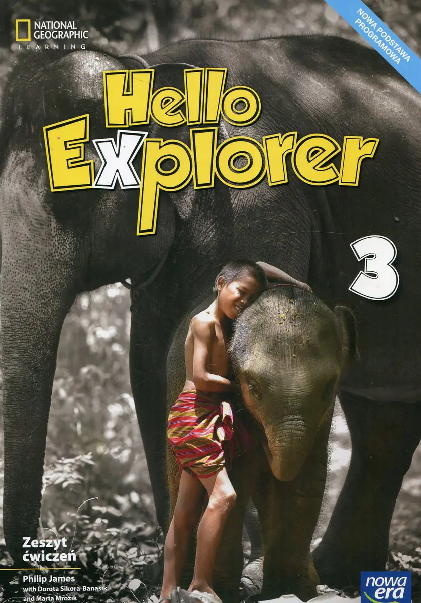 Książka - Hello Explorer 3. Zeszyt ćwiczeń. Język angielski. Szkoła podstawowa