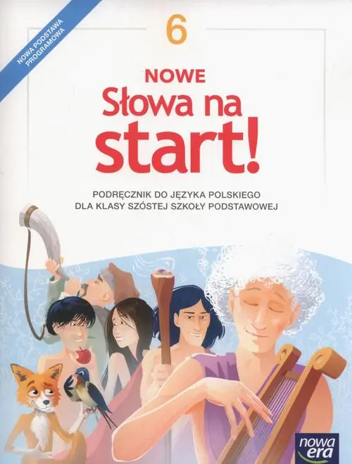 Książka - Nowe Słowa na start! Język polski. Podręcznik. Klasa 6. Szkoła podstawowa