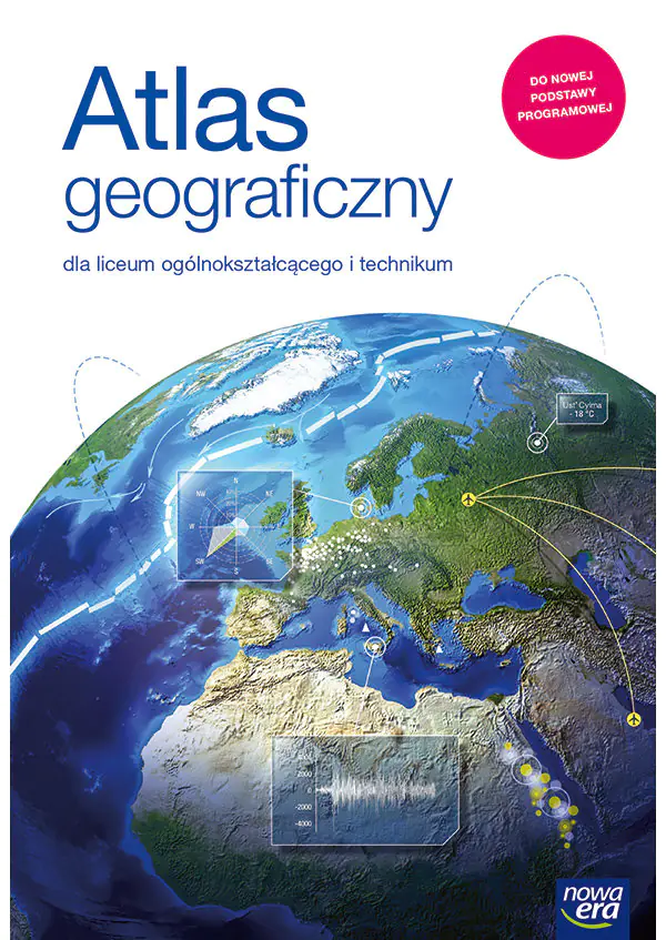 Książka - Atlas geograficzny. Liceum i technikum