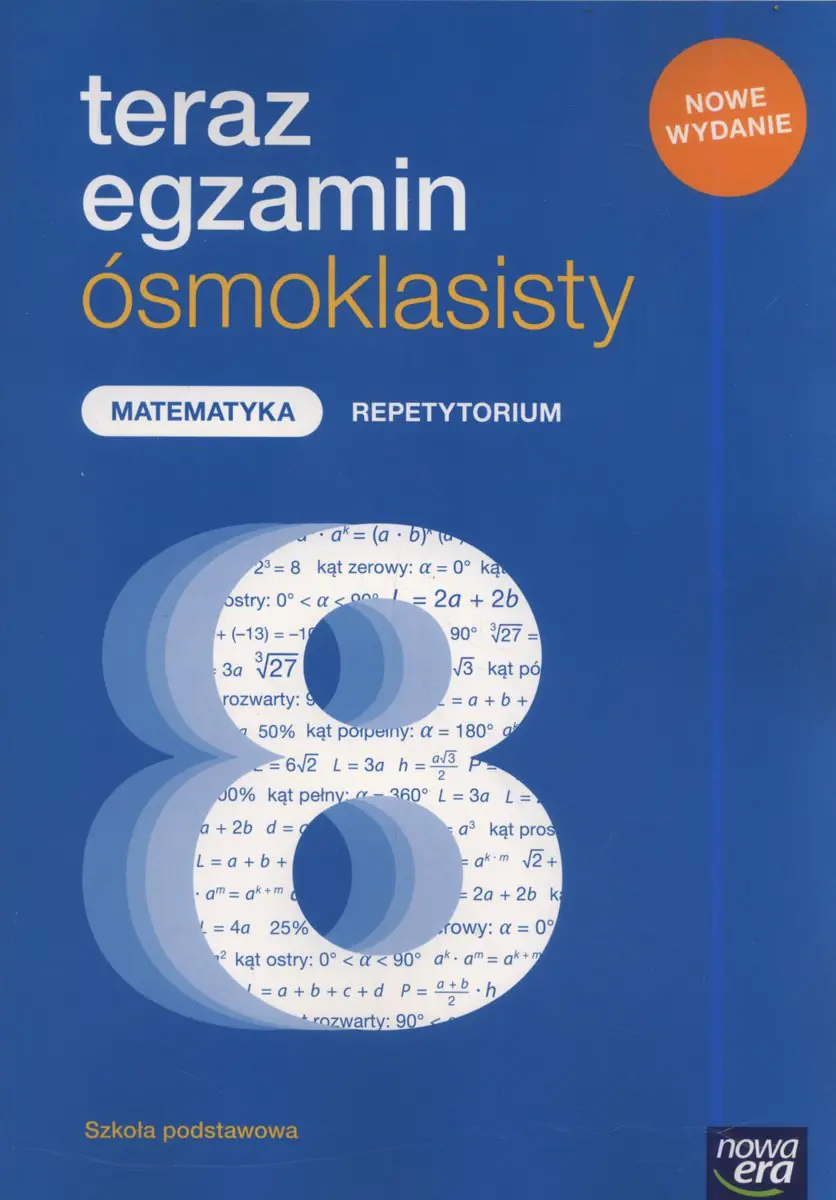 Książka - Teraz egzamin ósmoklasisty. Matematyka. Repetytorium