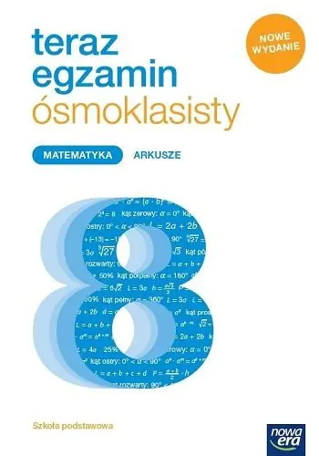 Książka - Teraz egzamin ósmoklasisty. Matematyka. Arkusze. Szkoła podstawowa