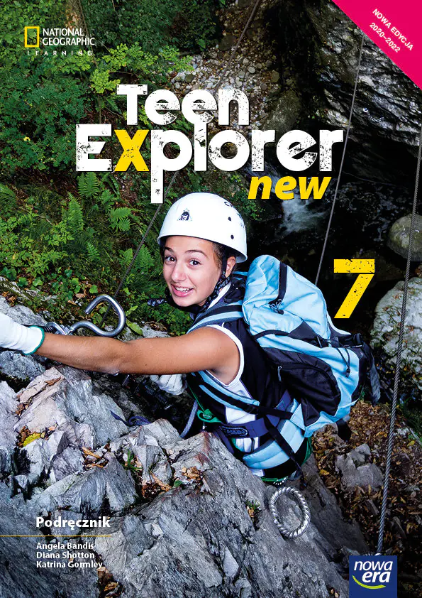 Książka - Teen Explorer. Język angielski. Podręcznik. Klasa 7. Szkoła podstawowa