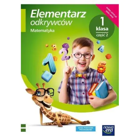 Książka - Elementarz odkrywców. Klasa 1. Część 2. Podręcznik matematyczny. Nowa edycja 2020-2022