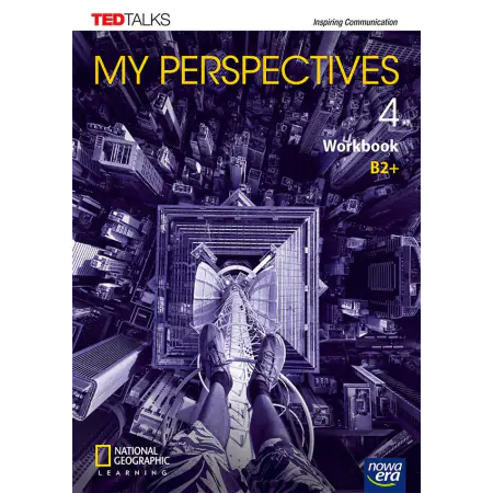 Książka - Język angielski. My perspectives 4. Workbook. Liceum i technikum