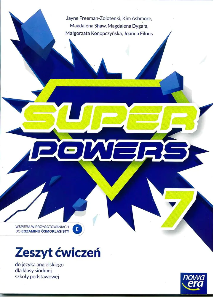 Książka - Super Powers. Język angielski. Zeszyt ćwiczeń. Klasa 7. Szkoła podstawowa