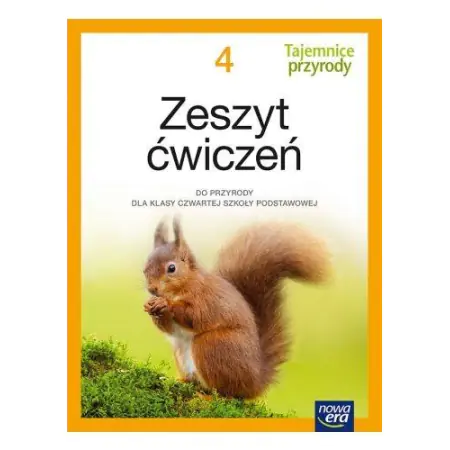 Książka - Tajemnice przyrody. Zeszyt ćwiczeń. Klasa 4. Szkoła podstawowa
