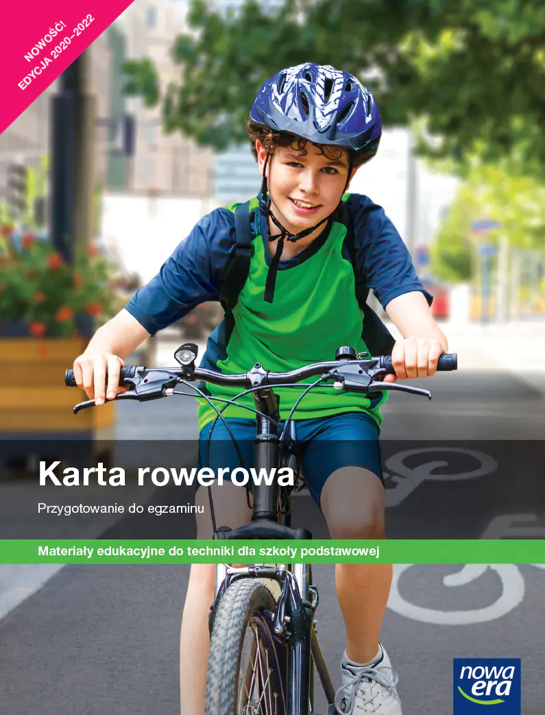 Książka - Karta rowerowa. Przygotowanie do egzaminu. Klasa 4. Szkoła podstawowa