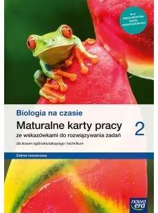 Książka - Biologia na czasie. Maturalne karty pracy. Klasa 2. Liceum i technikum. Zakres rozszerzony