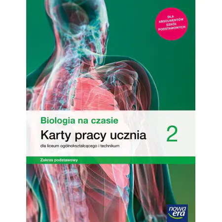Książka - Biologia na czasie. Karty pracy. Klasa 2. Liceum i technikum. Zakres podstawowy