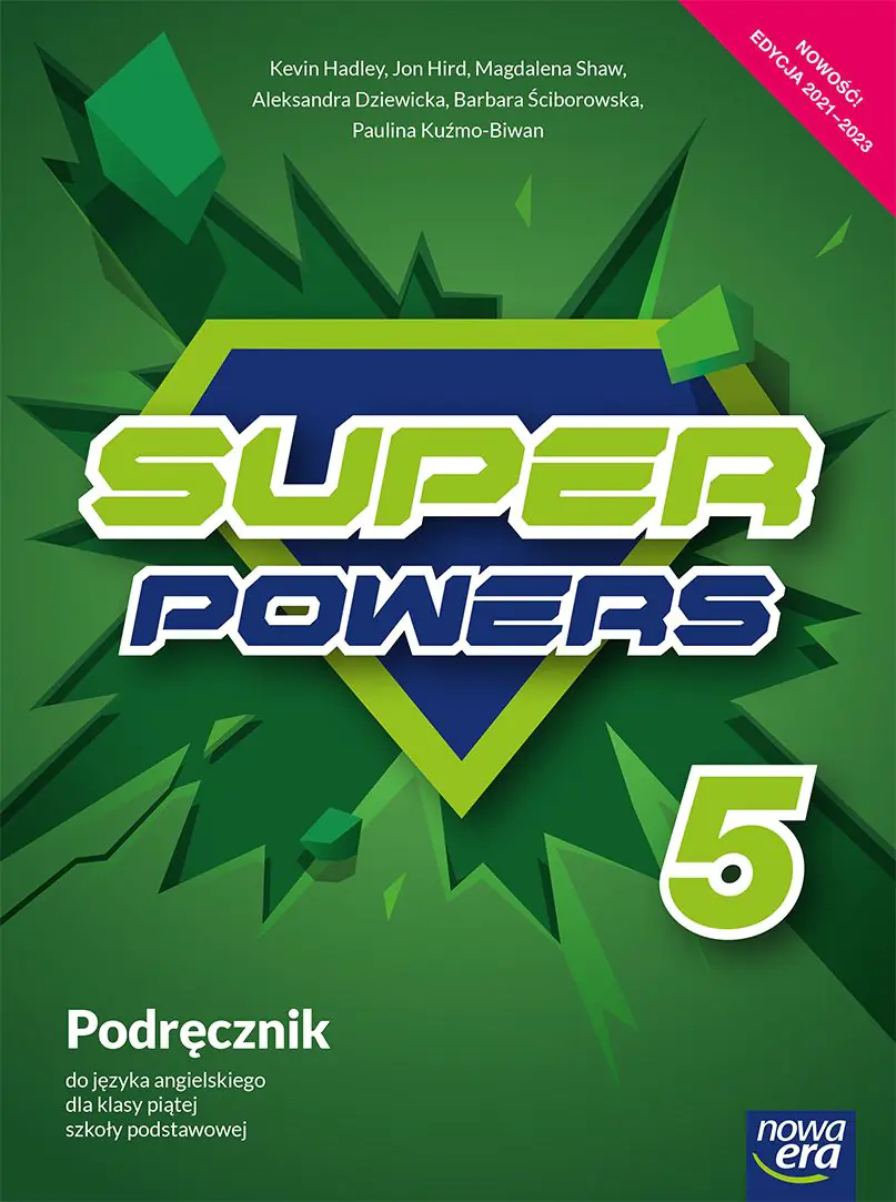Książka - Język angielski. Super Powers. Podręcznik. Klasa 5. Szkoła podstawowa. Edycja 2021-2023