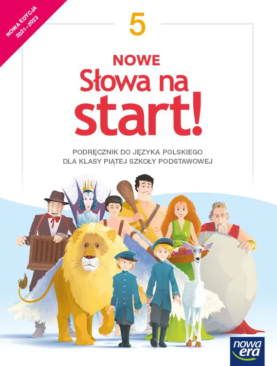 Książka - Nowe Słowa na start! Język polski. Podręcznik. Klasa 5. Szkoła podstawowa. Edycja 2021-2023