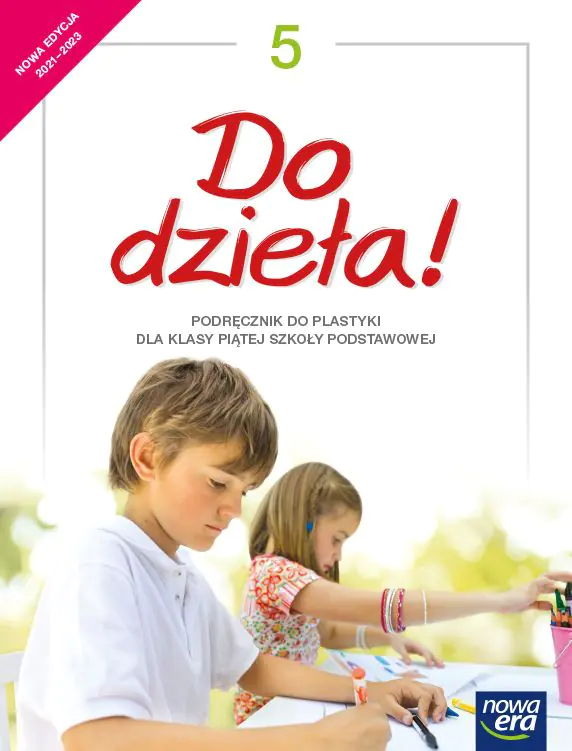 Książka - Plastyka do dzieła. Podręcznik dla klasy 5 szkoły podstawowej. Edycja 2021-2023