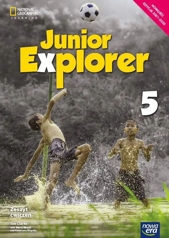 Książka - Język angielski. Junior Explorer. Zeszyt ćwiczeń. Klasa 5. Szkoła podstawowa. Edycja 2021-2023