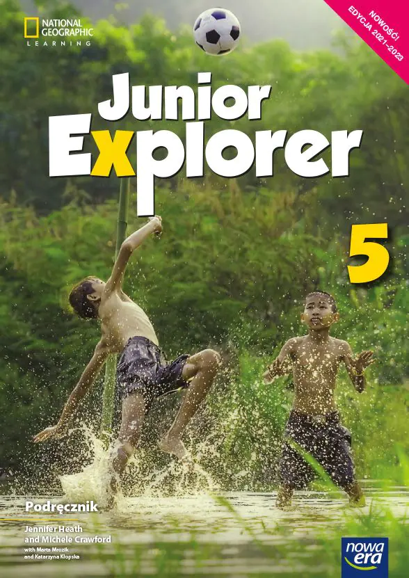 Książka - Język angielski. Junior Explorer. Podręcznik. Klasa 5. Szkoła podstawowa. Edycja 2021-2023