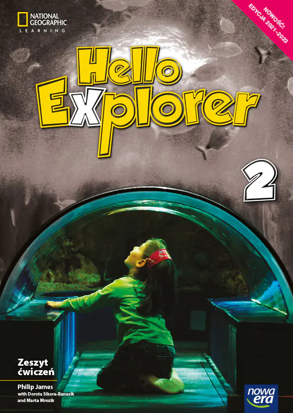 Książka - Język angielski. Hello Explorer. Zeszyt ćwiczeń. Klasa 2. Szkoła podstawowa. Edycja 2021-2023