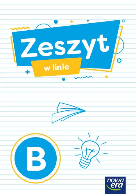 Książka - Szkoła na miarę. Zeszyt w linie B. Edycja 2021