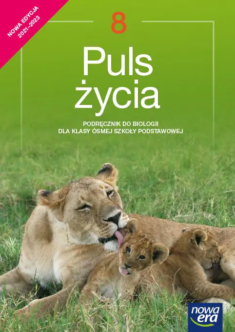 Książka - Biologia. Puls życia. Podręcznik dla klasy 8 szkoły podstawowej. Edycja 2021-2023