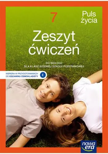 Książka - Biologia Puls życia. Zeszyt ćwiczeń dla klasy 7 szkoły podstawowej. Edycja 2021-2023