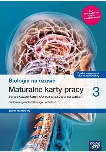 Książka - Biologia na czasie. Maturalne karty pracy. Klasa 3. Zakres rozszerzony. Liceum i technikum