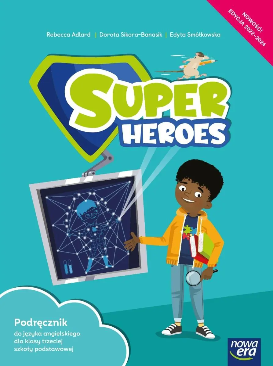 Książka - Język angielski. Super Heroes. Podręcznik. Klasa 3. Szkoła podstawowa. Edycja  2022-2024