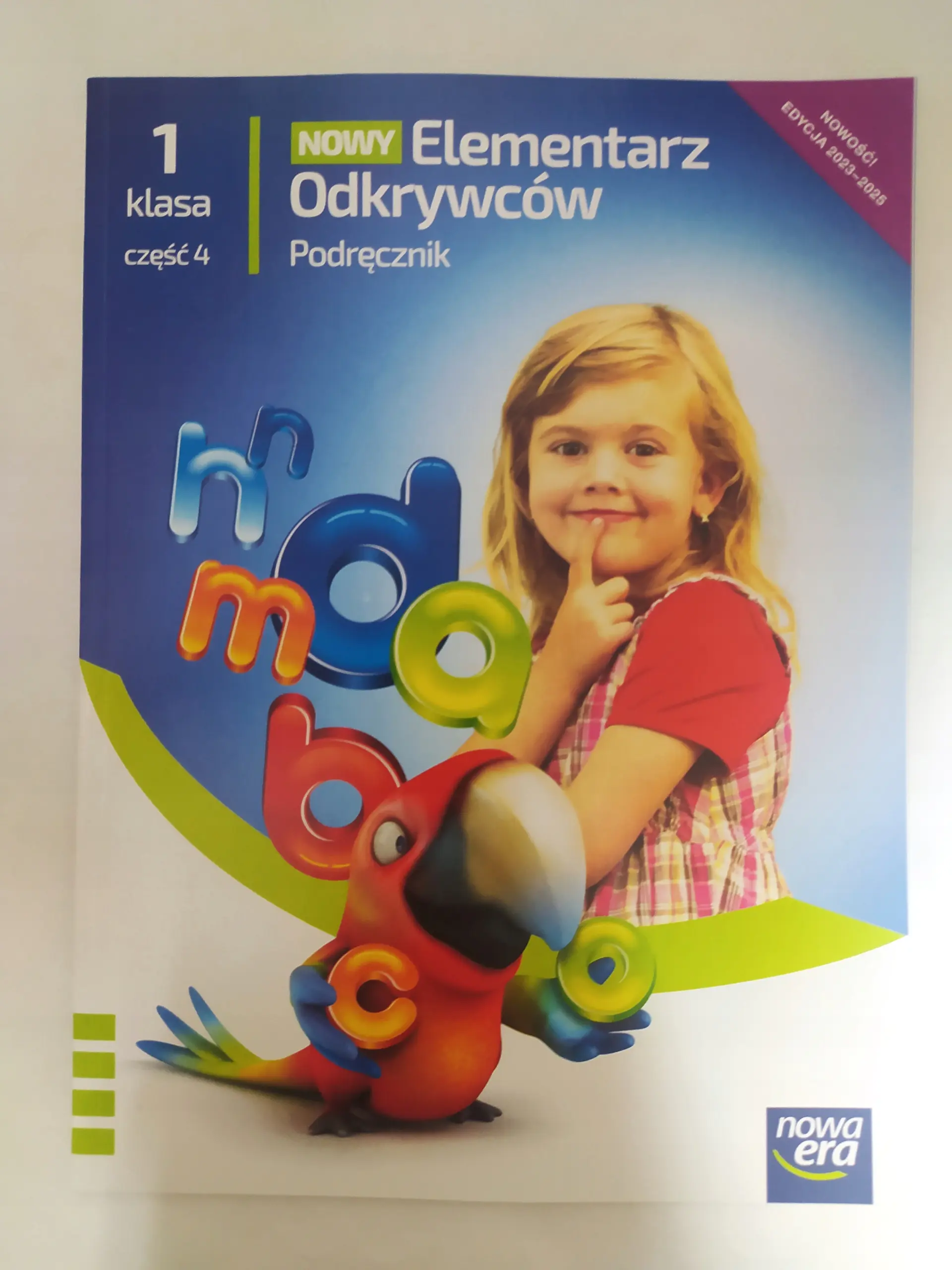 Książka - Elementarz odkrywców. Podręcznik. Klasa 1. Część 4. Szkoła podstawowa