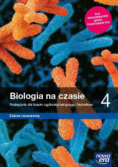 Książka - Biologia na czasie. Podręcznik. Klasa 4. Zakres rozszerzony. Liceum i technikum