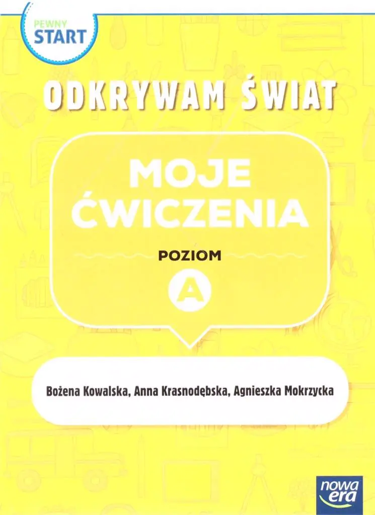 Książka - Pewny start. Odkrywam świat. Moje ćwiczenia. Poziom A