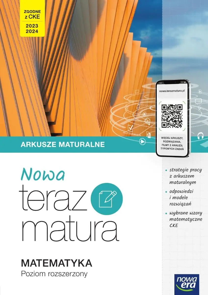 Książka - Nowa Teraz matura. Matematyka. Arkusze maturalne. Poziom rozszerzony