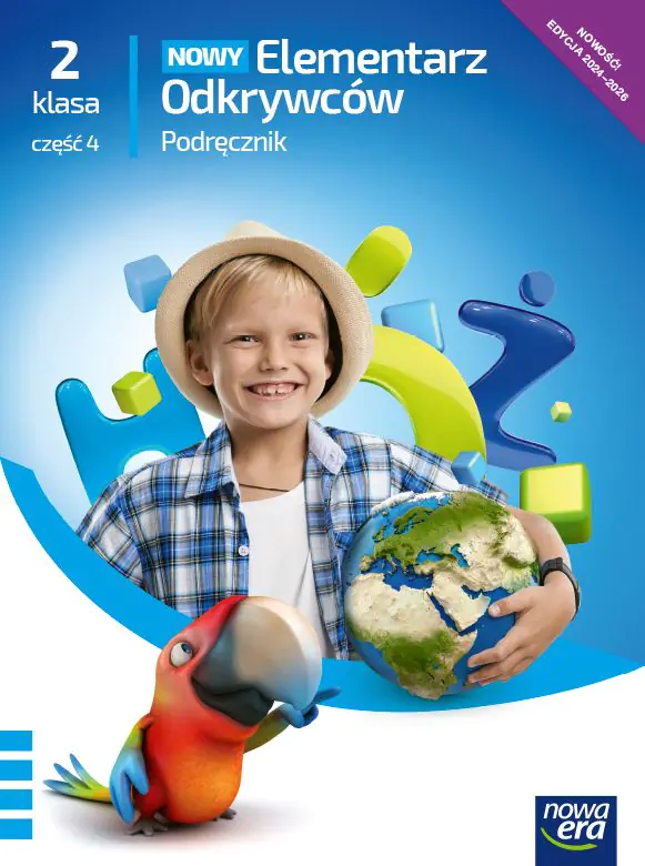 Książka - Nowy Elementarz Odkrywców NEON. Szkoła Podstawowa klasa 2 cz. 4. Podręcznik. Edukacja polonistyczna, przyrodnicza, społeczna. Nowa edycja 2023-2025