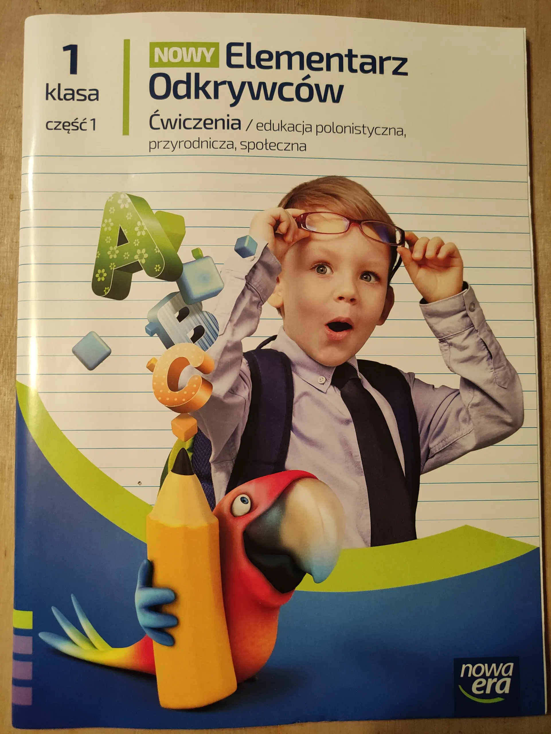 Książka - Elementarz odkrywców. Edukacja polonistyczna, przyrodnicza, społeczna. Ćwiczenia. Część 1. Klasa 1. Szkoła podstawowa