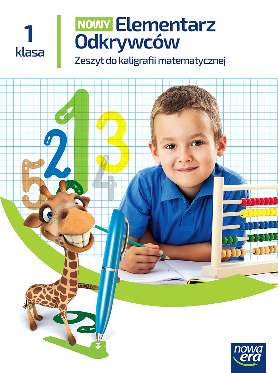 Książka - Elementarz odkrywców. Zeszyt do kaligrafii matematycznej. Klasa 1. Szkoła podstawowa
