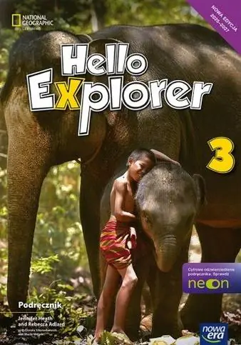 Książka - Hello Explorer NEON. Klasa 3. Podręcznik