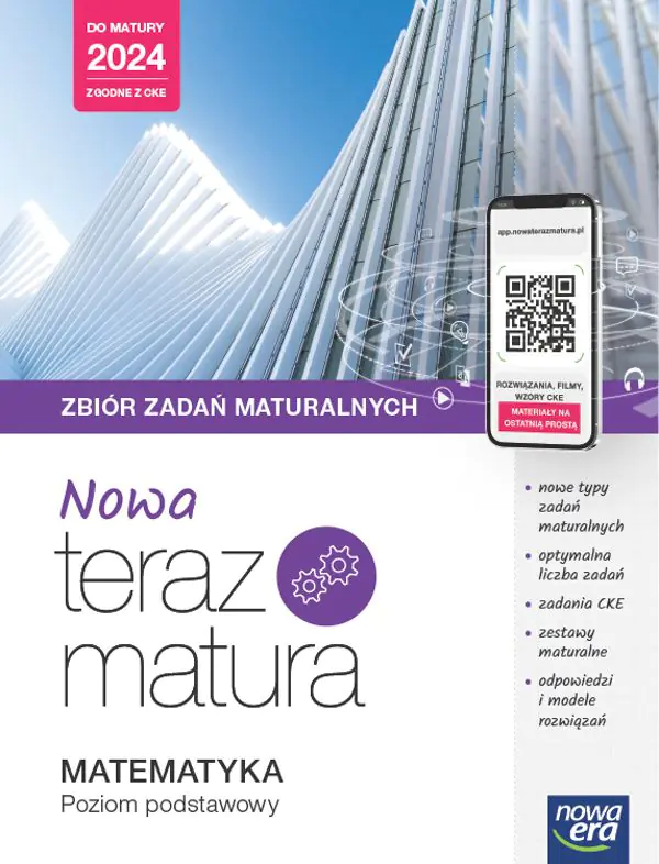 Książka - NOWA Teraz Matura. Matematyka. Zbiór zadań. Zakres podstawowy