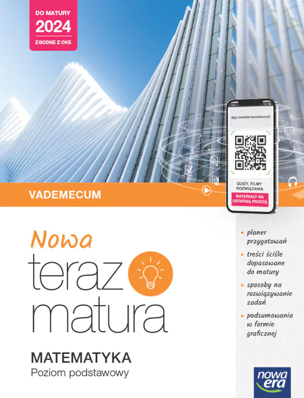 Książka - Matematyka. Nowa teraz Matura. Vademecum. Zakres podstawowy