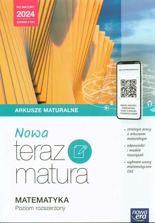 Książka - NOWA Teraz Matura. Matematyka. Arkusze maturalne. Zakres rozszerzony