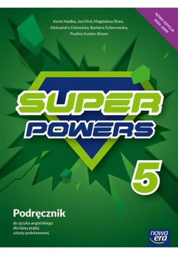 Książka - Super Powers. Język angielski. Podręcznik. Klasa 5. Szkoła podstawowa. Edycja 2024