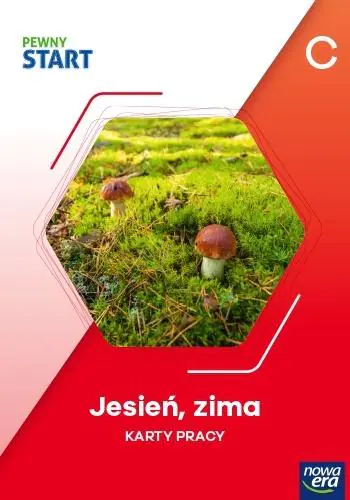 Książka - PEWNY START. C Karty pracy. Jesień, zima