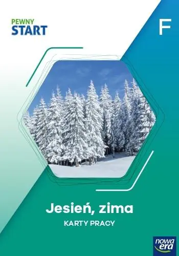 Książka - PEWNY START. F Karty pracy. Jesień, zima
