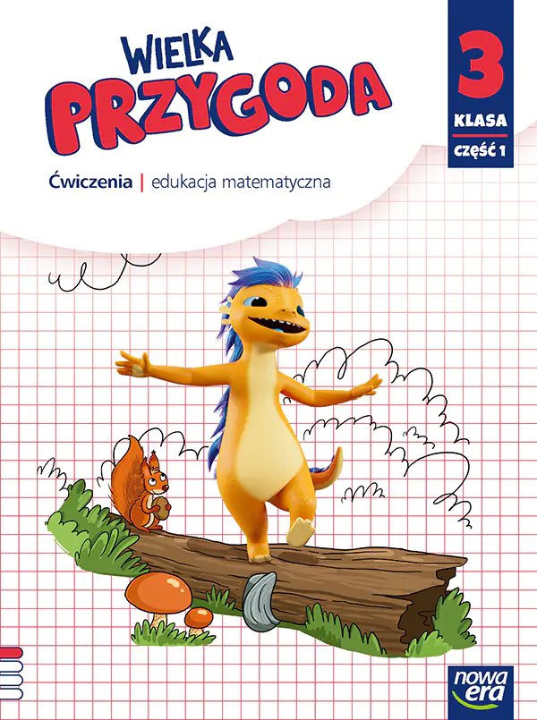 Książka - Wielka przygoda NEON. Klasa 3. Część 1. Zeszyt ćwiczeń. Edykacja matematyczna