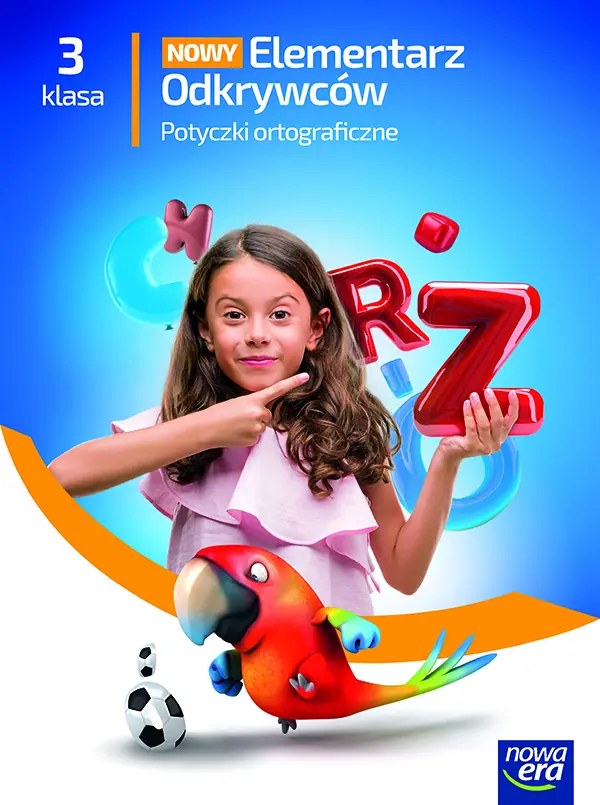 Książka - Nowy elementarz odkrywców NEON. Klasa 3. Zeszyt ćwiczeń. Potyczki ortograficzne