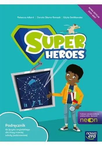 Książka - Super Heroes NEON. Klasa 3. Podręcznik
