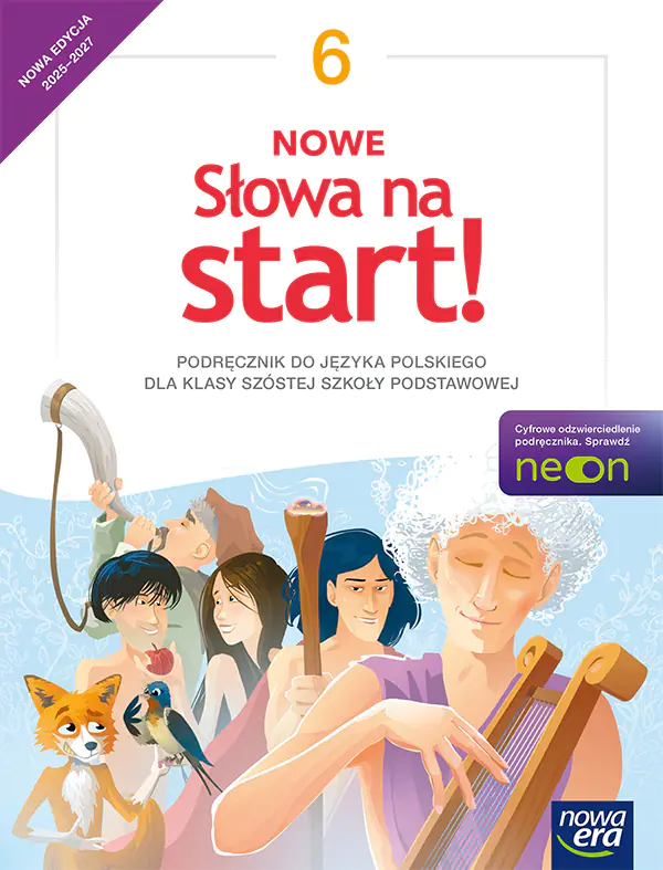 Książka - Nowe słowa na start! NEON. Klasa 6. Podręcznik