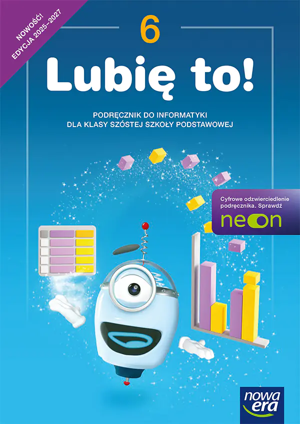 Książka - Lubię to! NEON. Klasa 6. Podręcznik do informatyki