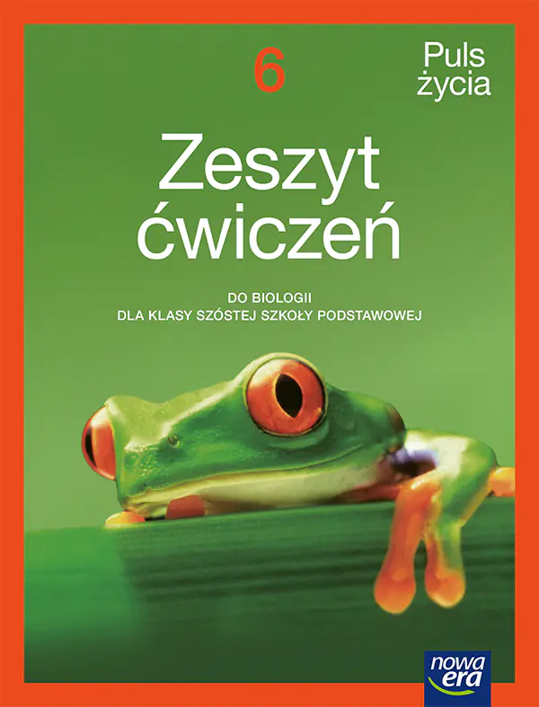 Książka - Puls życia NEON. Biologia. Szkoła podstawowa. Klasa 6. Zeszyt ćwiczeń