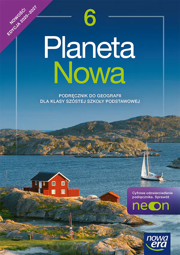 Książka - Planeta nowa NEON. Klasa 6. Podręcznik