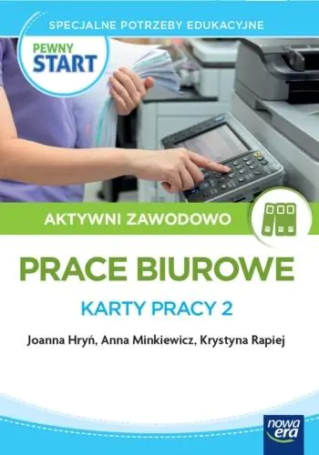 Książka - Pewny Start. Prace biurowe. Karty pracy 2