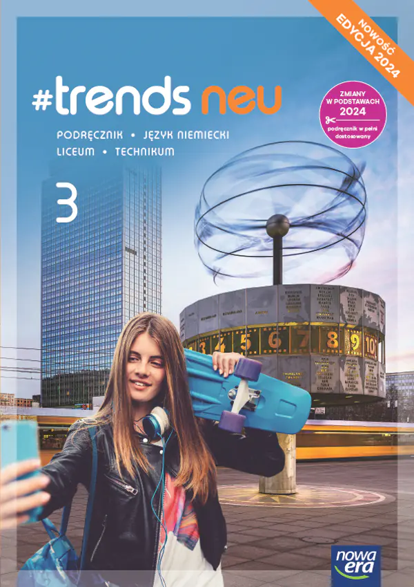 Książka - Trends NEU 3. Podręcznik do języka niemieckiego. Poziom podstawowy
