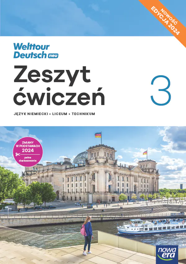 Książka - WELTTOUR DEUTSCH NEU 3. Zeszyt ćwiczeń do języka niemieckiego