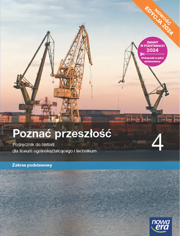 Książka - Poznać przeszłość 4. Podręcznik. Liceum i technikum. Zakres podstawowy. Edycja 2024