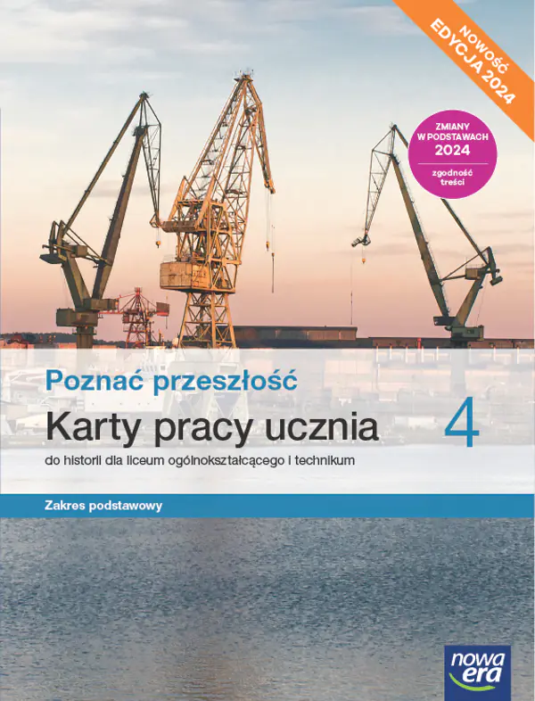 Książka - Poznać przeszłość 4. Karty pracy ucznia. Liceum i technikum. Zakres podstawowy. Edycja 2024